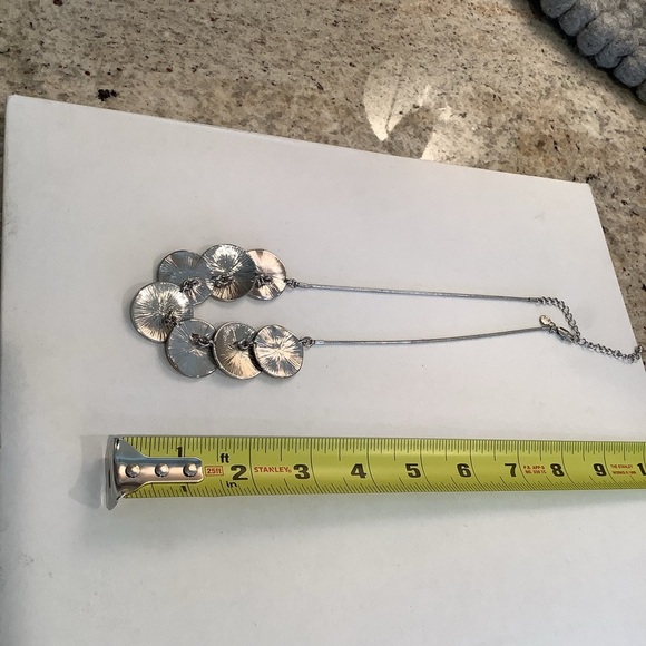 Marks & Spencer Silver and Green Necklace - Picture 5 of 6